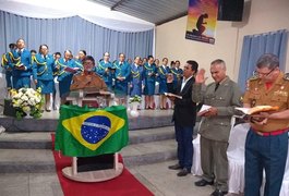 Igreja evangélica de Arapiraca realiza culto em homenagem ao Dia do Soldado