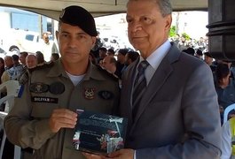 Comandante do 3° BPM recebe homenagem do BPRp