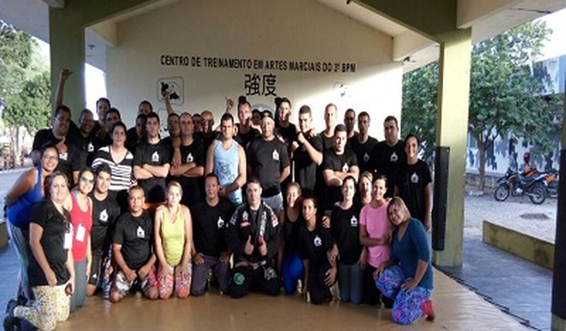 3º BPM encerra curso de defesa pessoal promovido para agentes penitenciários