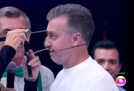 Luciano Huck ganha 'concurso' de maior nariz do Brasil na TV