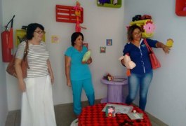 IML de Arapiraca recebe brinquedoteca para acolher crianças e adolescentes