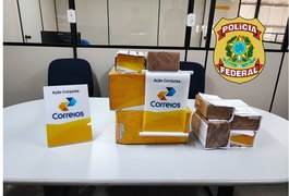 Operação da PF apreende 8 encomendas com suspeita de drogas em Correios de Maceió