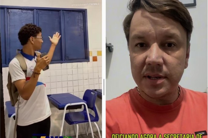 Vereador Vavazinho denuncia falta de funcionamento de ar-condicionados e problemas estruturais em escola de Arapiraca