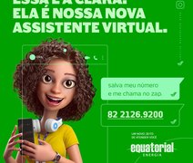 Equatorial Energia Alagoas lança atendimento pelo Whatsapp