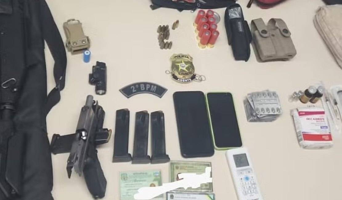 Motorista que atropelou e matou ciclista em Pilar é preso com espingarda, pistola e 80 munições