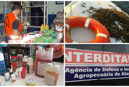 FPI do São Francisco interdita 377 litros de agrotóxicos em sete municípios