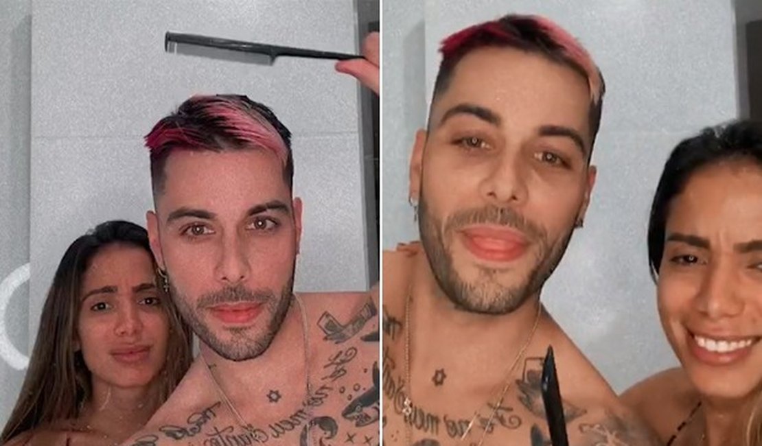 Anitta faz pedido apaixonado para Gui Araújo: “Fica mais de um ano”