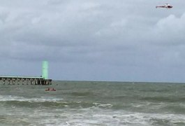 Corpo encontrado na praia de Sagi não é de pescador desaparecido após naufrágio em Alagoas