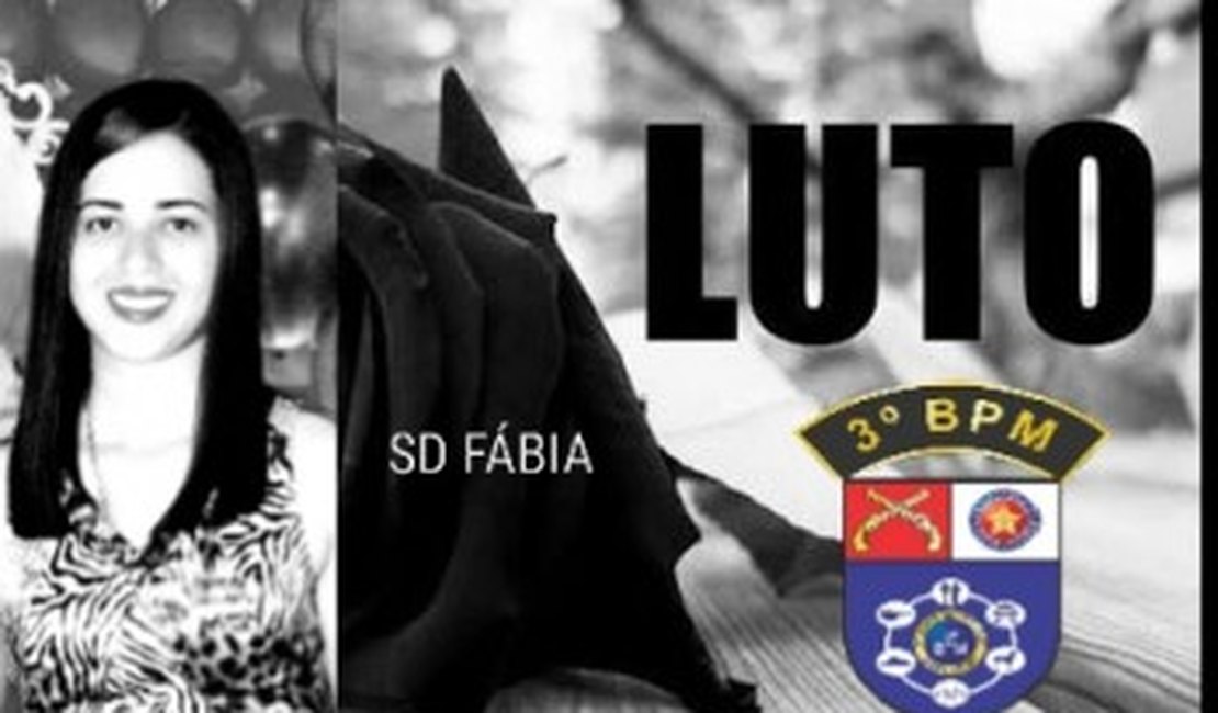 PM divulga horário de sepultamento de soldado Fábia, encontrada morta em Girau do Ponciano
