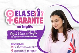 Prefeitura de Penedo proporciona imersão em curso de Inglês gratuito para mulheres