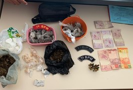 Jovem é preso com grande quantidade de drogas em uma pocilga no Sertão alagoano