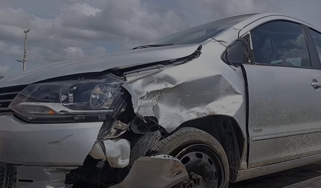 Motociclista fica gravemente ferido após colisão na AL-110, em Sítio Laranjal