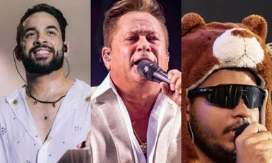 Henry Freitas, Mikael Santos e Leonardo podem integrar programação do São João de Arapiraca 2026