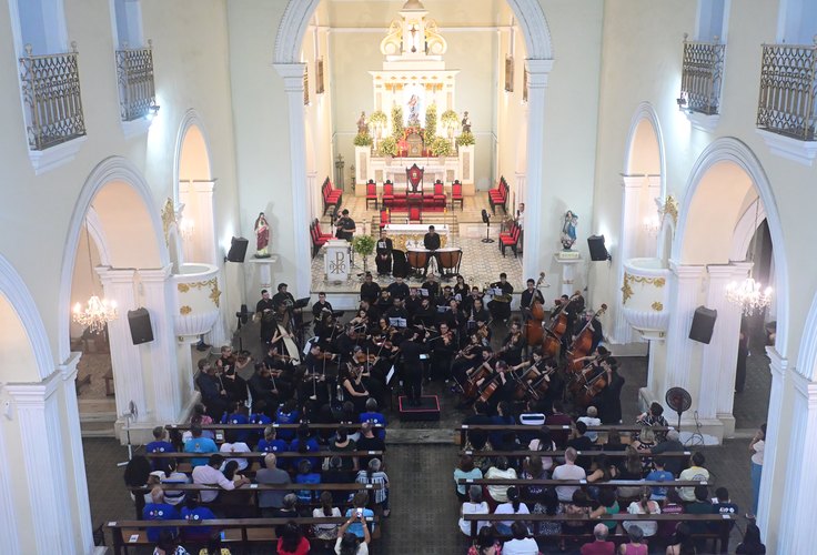 Orquestra Filarmônica de Alagoas faz concerto didático e se apresenta na Catedral de Penedo na quinta-feira, 23
