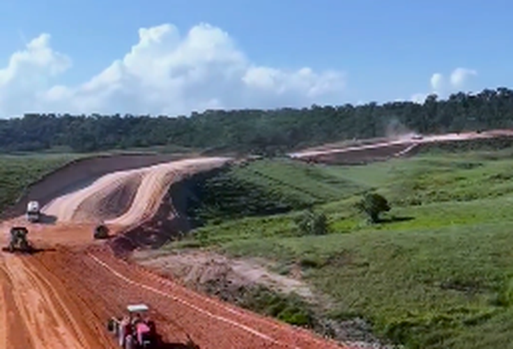 'Muito próximos de concluí-la', diz Renan Filho, sobre obra que deve normalizar fluxo de veículos na BR-101, em Alagoas