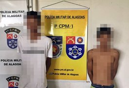 Menores são apreendidos após arrombar residência no interior de Alagoas