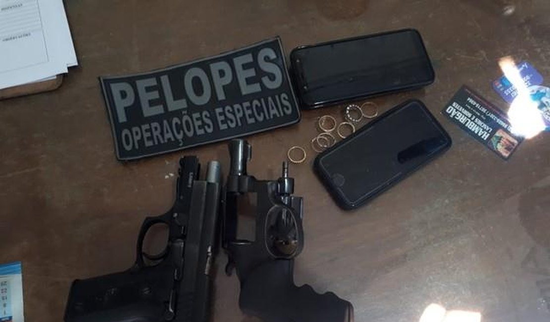 Suspeitos de roubo morrem após troca de tiros com a PM em Joaquim Gomes