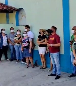 Vídeo. Religiosos se reúnem em frente ao hospital Regional para clamar pela vida de enfermos da Covid-19