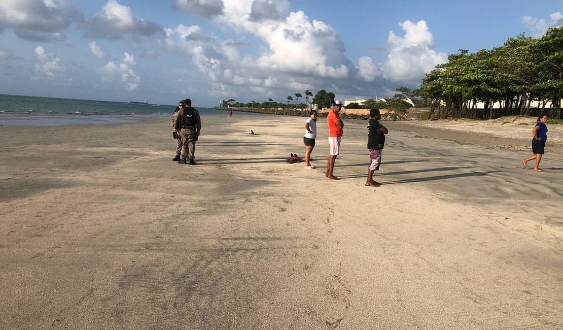 idoso é encontrado morto após sair para pescar em praia de Maceió
