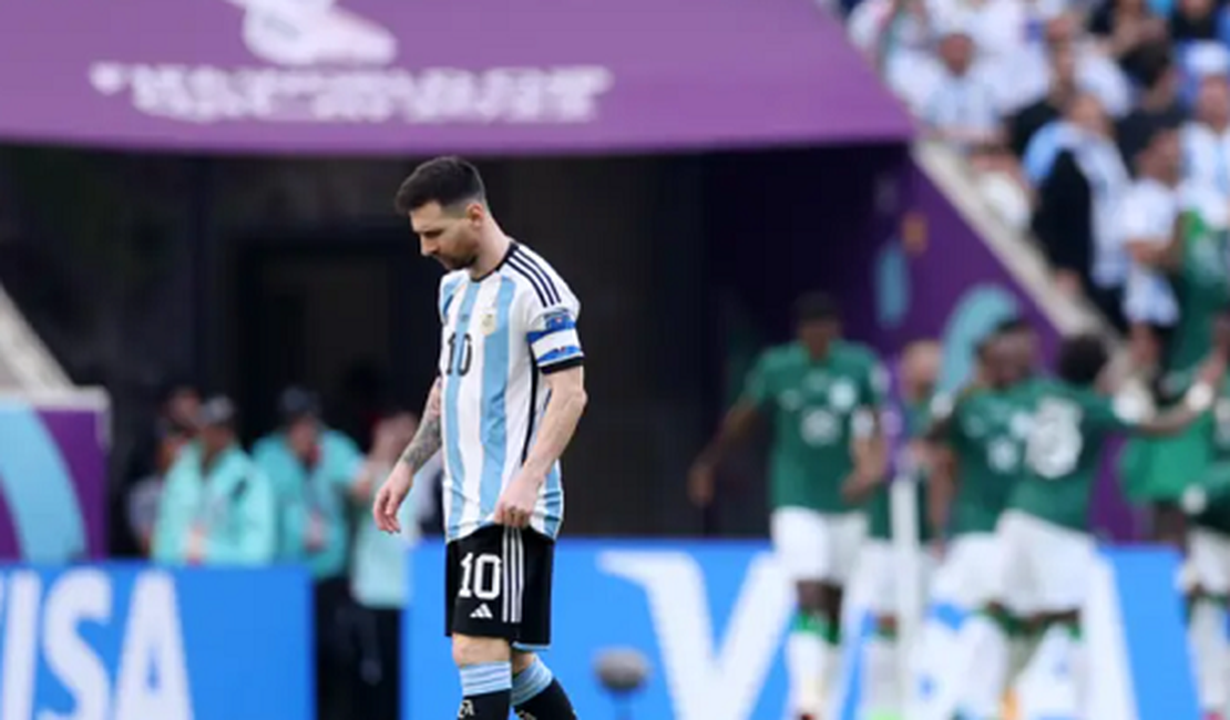 De virada, Arábia Saudita derrota Argentina na estreia da Copa do Catar