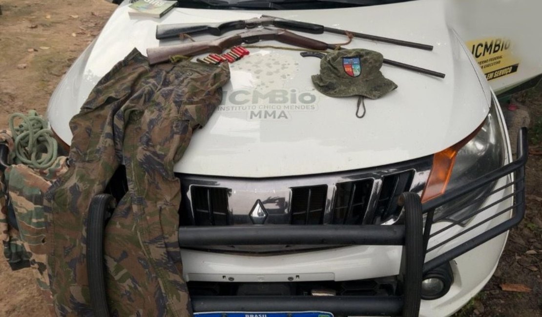 Operações ambientais resultam em apreensão de aves silvestres, armas e munições na Zona da Mata e Agreste de Alagoas