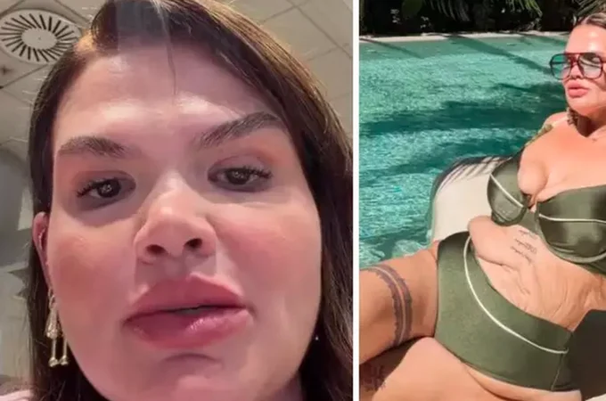 Thais Carla se prepara para cirurgia de remoção de pele após perder 120 kg