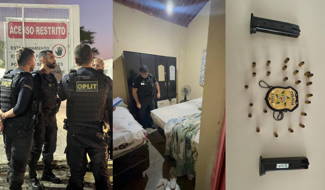 Polícia Civil de Alagoas deflagra Operação Aurora Benedicti em Maceió e Marechal Deodoro