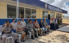 Inauguração do prédio do pelotão mirim no 3° BPM