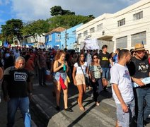 Protesto em Maceió reúne estudantes e trabalhadores em defesa da educação