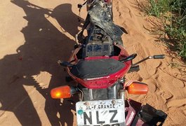 Em menos de 48 horas, polícia recupera moto roubada em Feira Grande