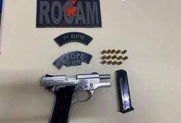 Prisões por tráfico e porte ilegal de arma de fogo são registradas pela PM no interior