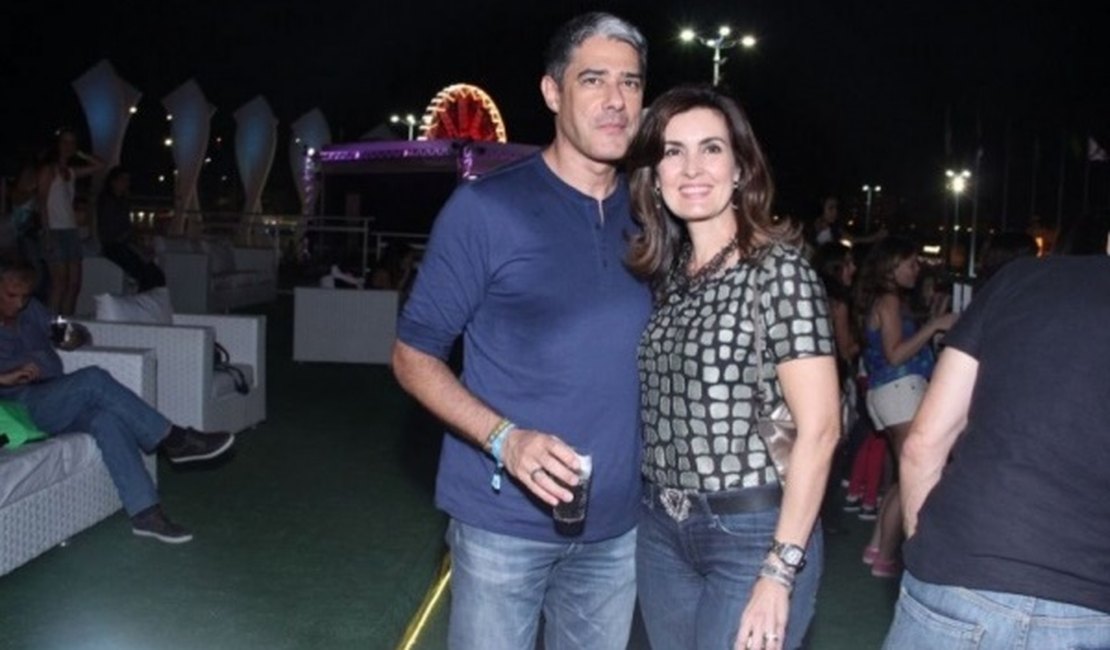 William Bonner curte foto de ensaio de dança de Fátima Bernardes