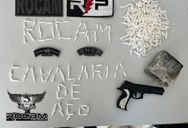 Uma mulher e dois homens são presos por tráfico de drogas no bairro Manoel Teles