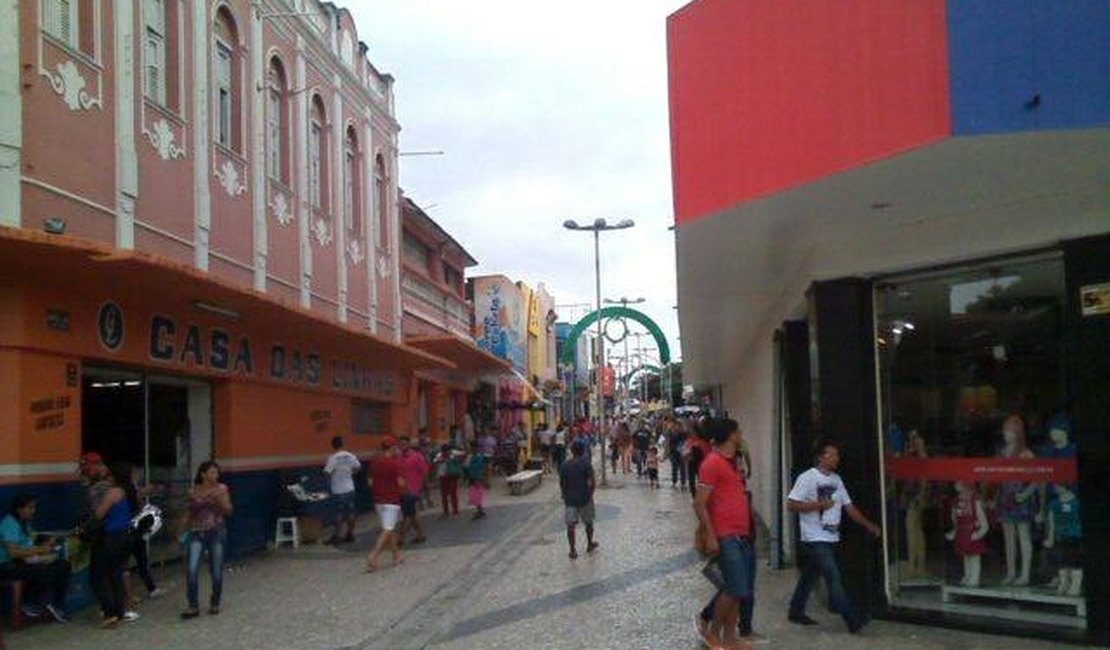 13º salário pode aquecer comércio de Arapiraca ainda nesta semana