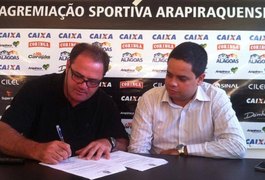 Direção do ASA assina contrato de Vica, e renova com Didira e Alex