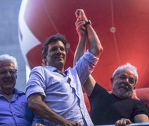 PT anuncia Haddad como vice na chapa de Lula e acordo com o PCdoB