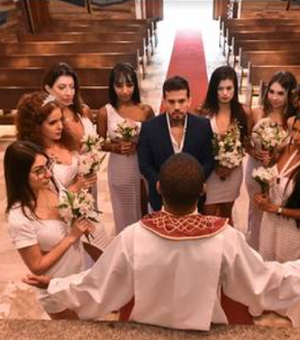 Modelo brasileiro surpreende ao se casar com nove mulheres