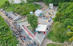 Prefeitura de Traipu inaugura praça e área de lazer da fonte do Sítio Palhaço