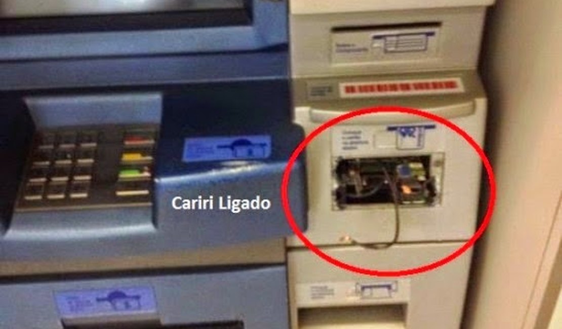 Bandidos tentam colocar ‘Chupa cabra’ em caixa eletrônico de Taquarana