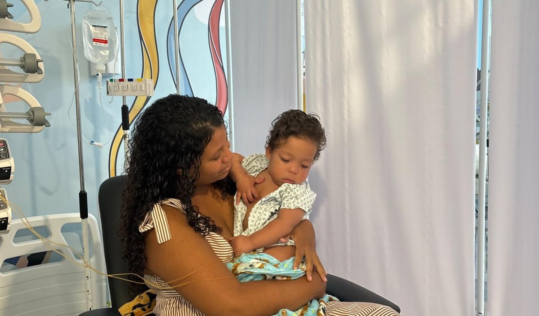 Cirurgia cardíaca corrige cardiopatia congênita em bebê de 11 meses no Hospital do Coração Alagoano