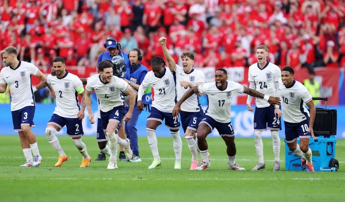 Inglaterra acerta todos os pênaltis, vence Suíça e vai à semifinal da Eurocopa