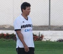 Técnico do ASA realiza treino tático e ensaia jogadas para encarar o Sport