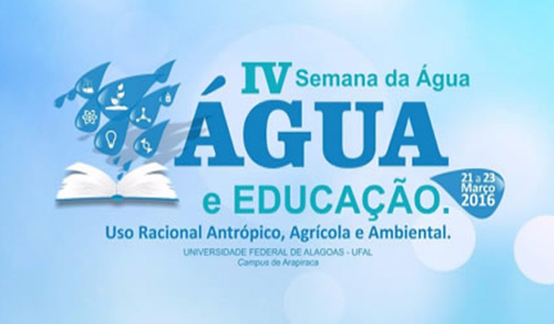 Água e Educação são tema de evento na Ufal em Arapiraca
