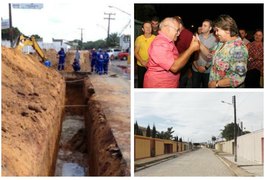 Obras de drenagem e pavimentação estão em fase final na Baixa Grande