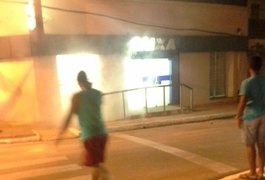 Simulação de incêndio em agência da Caixa assusta moradores da cidade do Pilar