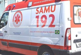 Motorista fica ferido em acidente envolvendo carreta com carga de hambúrgueres em Joaquim Gomes