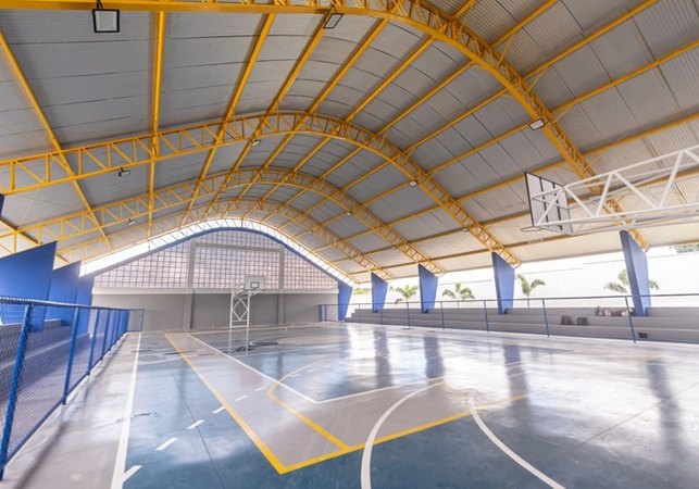 Prefeito Luciano Barbosa inaugura, nesta segunda (17), Ginásio de Esportes na Vila São José