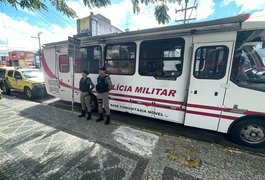 3° BPM instala base comunitária móvel no Centro de Arapiraca