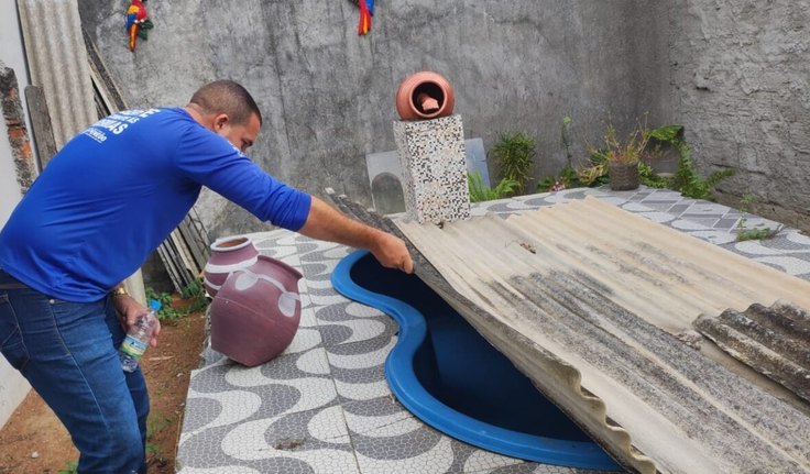 Secretaria de Saúde de Penedo realiza mutirão contra a dengue no Bairro Senhor do Bonfim