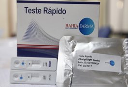 Ministério distribuiu 1,3 milhão de testes rápidos contra a zika